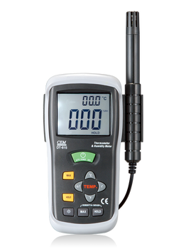 เครื่องวัดความชื้นและอุณหภูมิ cem dt-615